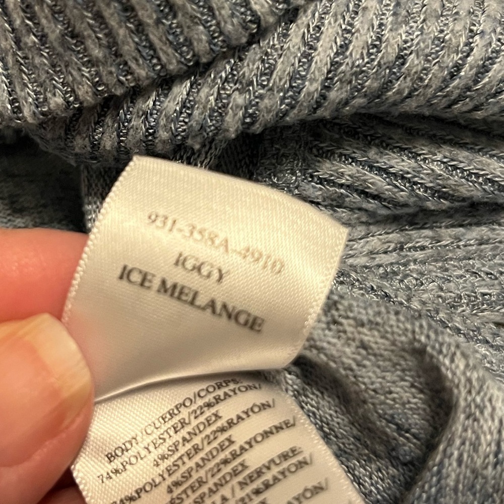 Rails Heathered Knit Sweater Iggy X-Large ice melange - Picture 6 of 6